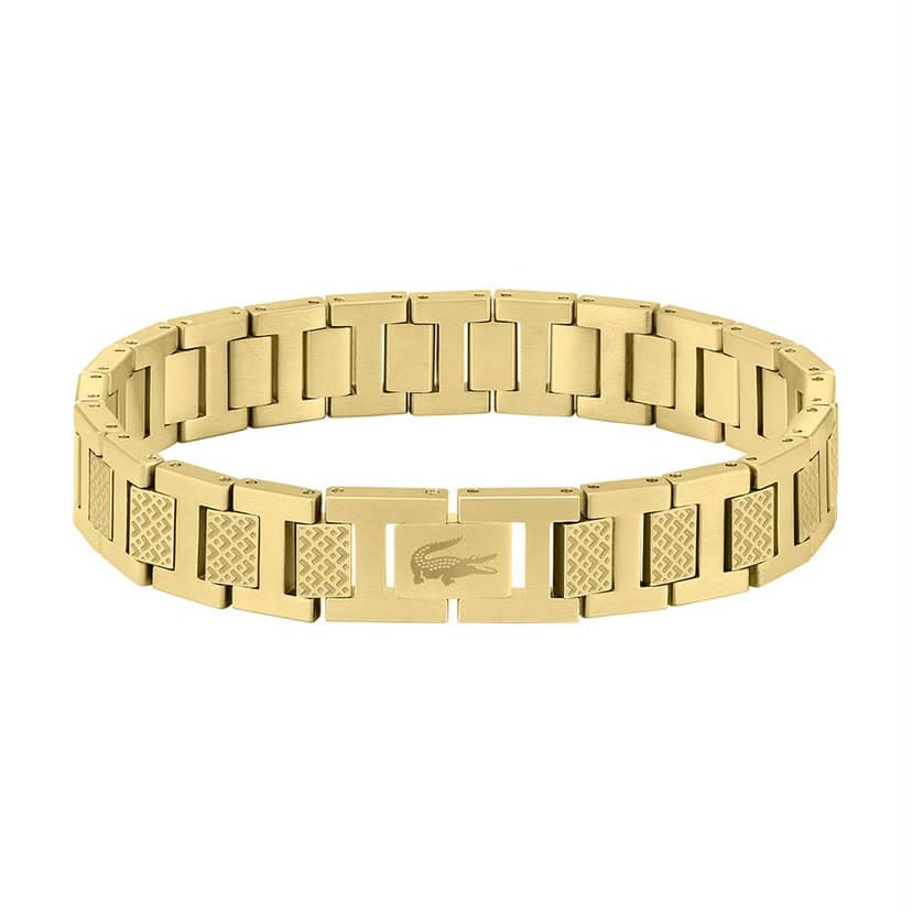 Bracelet chaîne doré Lacoste
