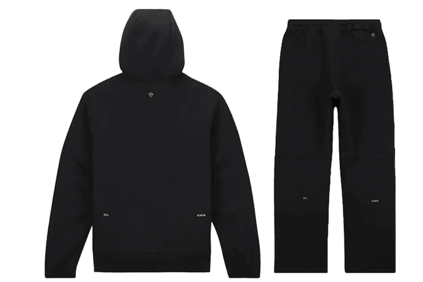 Tracksuit noir zippé